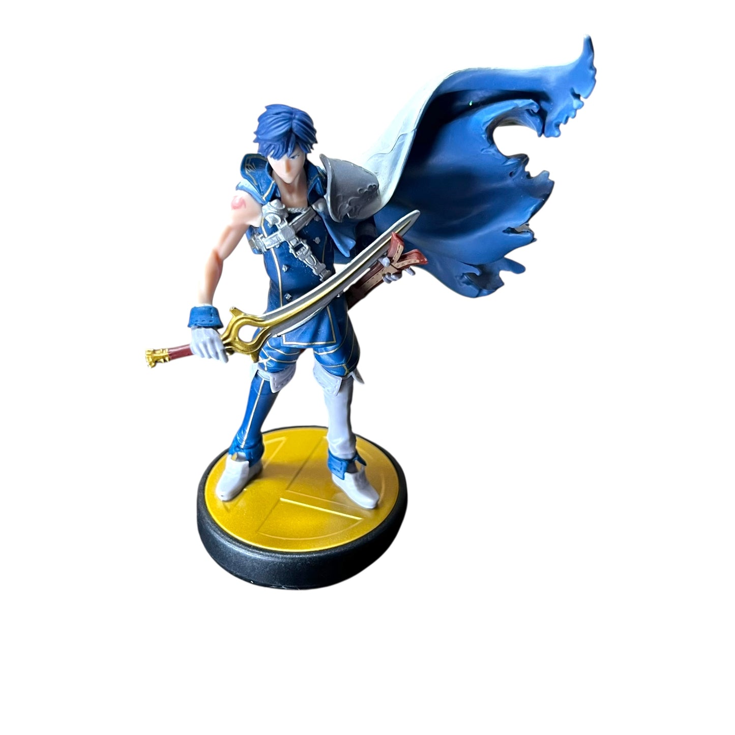 preowned chrom super smash bros amiibo compatible with nintendo switch used figurine at jendore