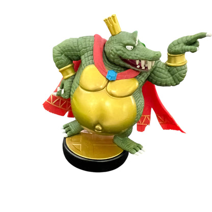 Preowned King K. Rool Nintendo amiibo figure with working NFC, tested JenDore.
