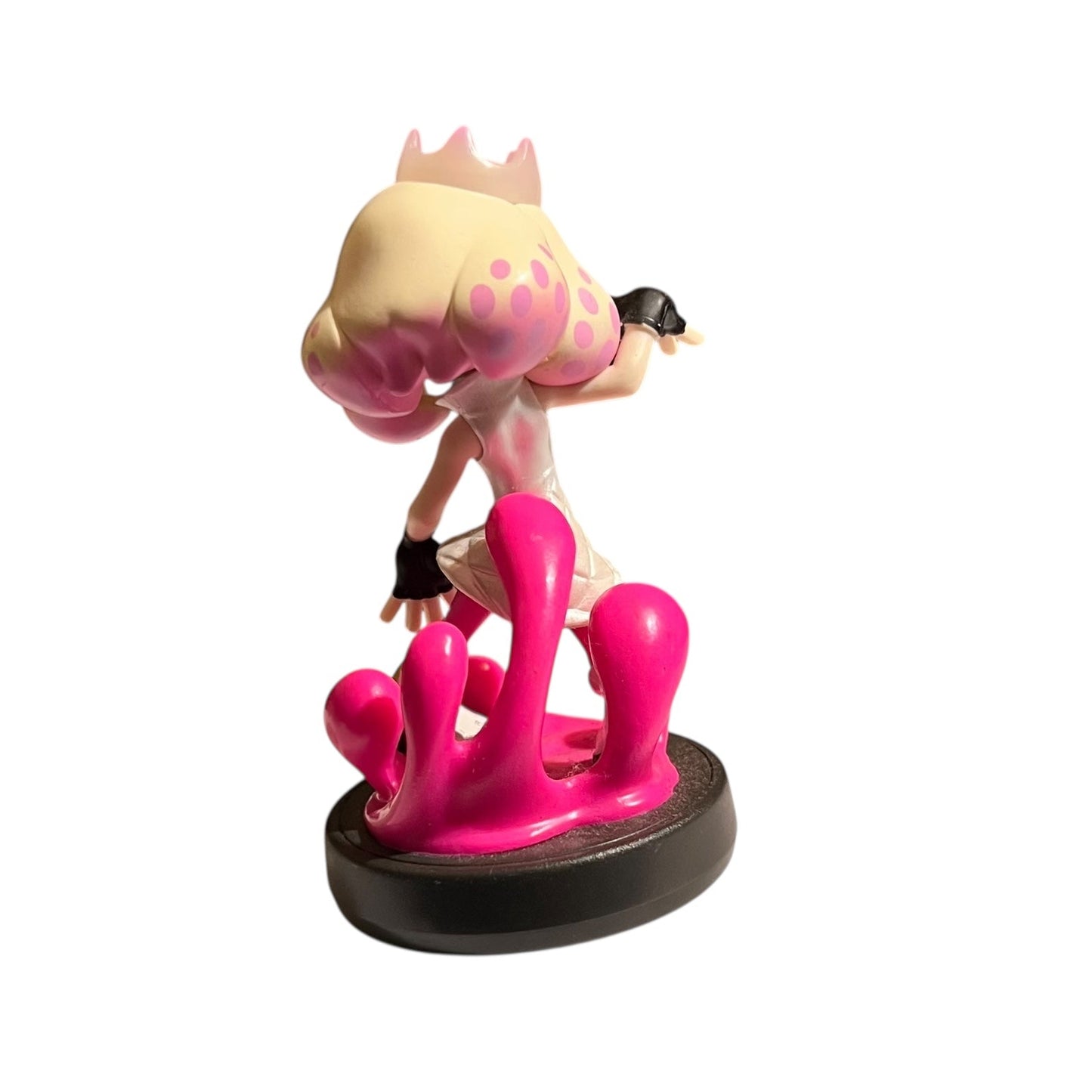 preowned pearl splatoon amiibo compatible with nintendo switch used figurine at jendore