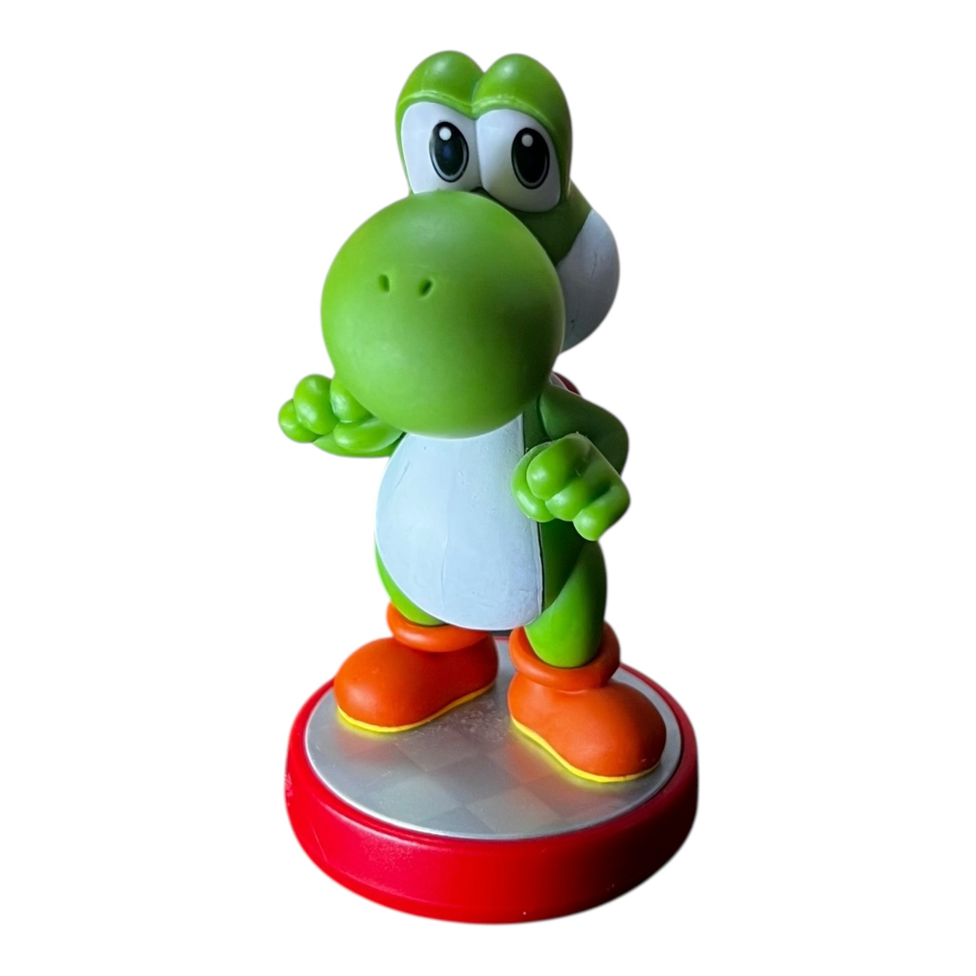 Preowned Yoshi Amiibo figurine compatible with Nintendo Switch, Wii U, and Nintendo 3DS, preowned at JenDore