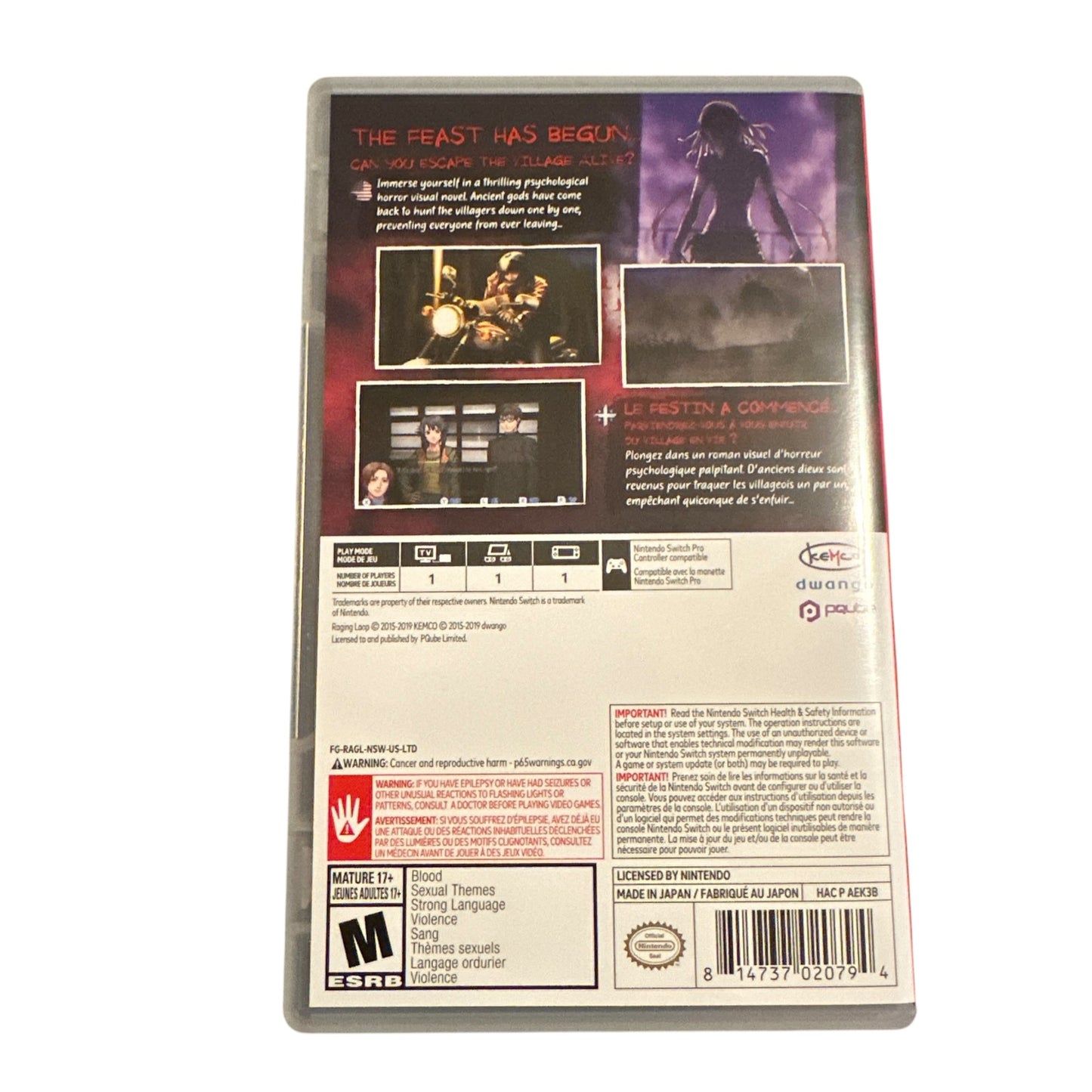 Used Raging Loop Nintendo Switch Game with Case | Preowned at JenDore