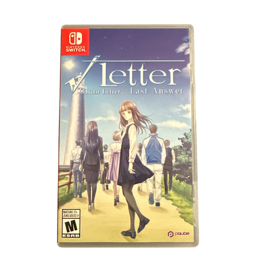 Preowned Root Letter Nintendo Switch game with original case, available at JenDore.