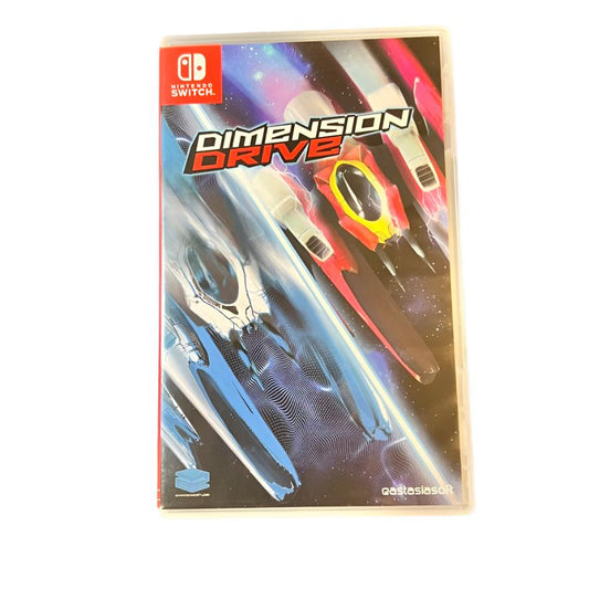 Used Dimension Drive Nintendo Switch game with original case, preowned and tested, available from JenDore in Norfolk, VA.