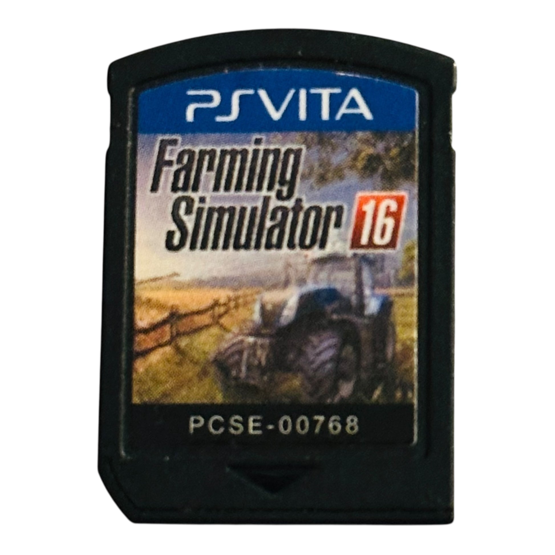 Used Farming Simulator 16  PlayStation PS Vita video game cartridge only, preowned and authentic at JenDore