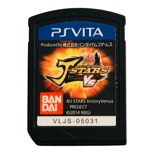 Used J-Stars Victory VS+ PlayStation PS Vita video game cartridge only, preowned and authentic at JenDore