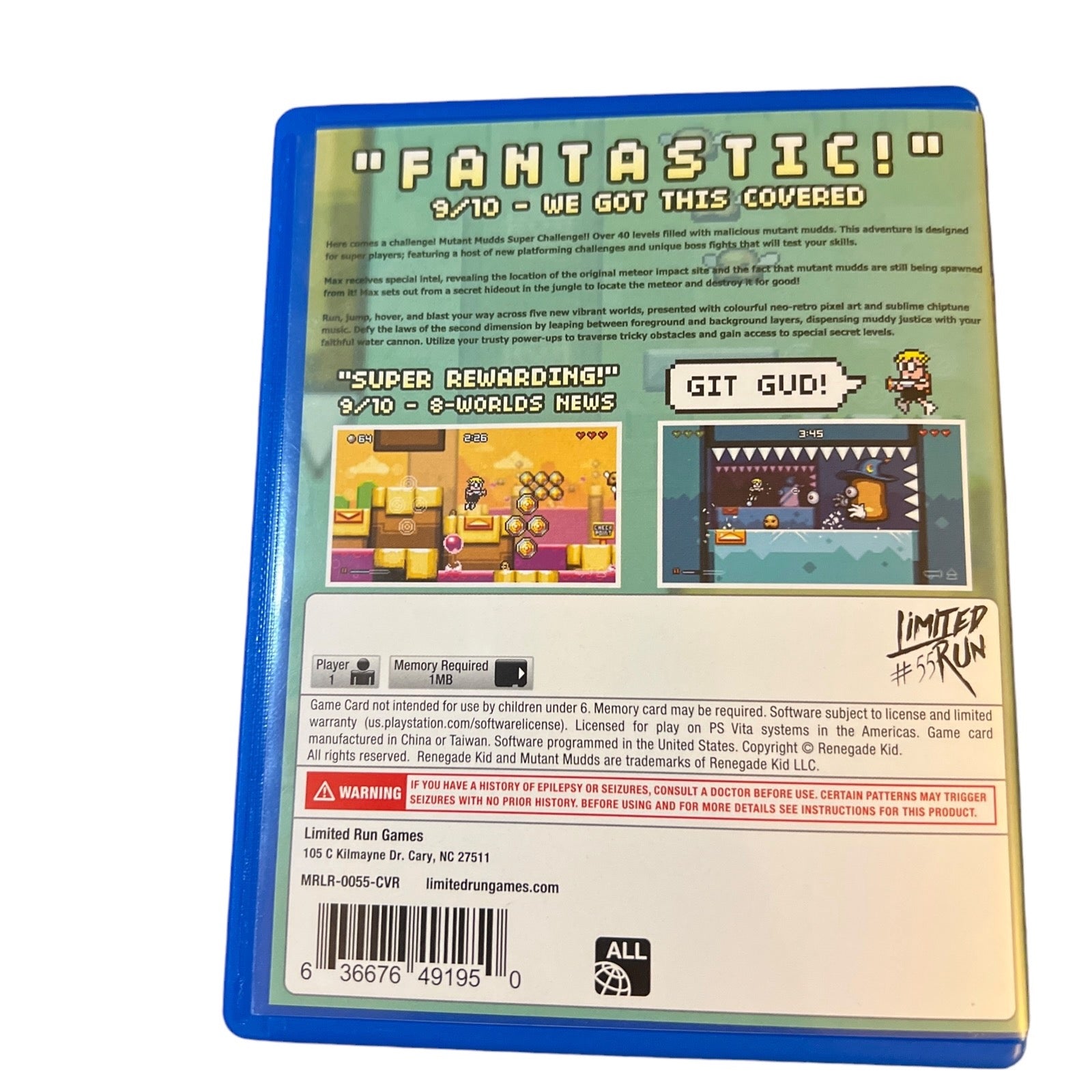Used Mutant Mudds Collection PlayStation PS Vita Game with Case – Preowned and tested copy available at JenDore
