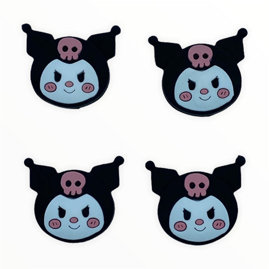 JenDore Kuronmi Hello Kitty Anime 4Pcs Silicone Thumb Grip Caps for Nintendo Switch & NS Lite