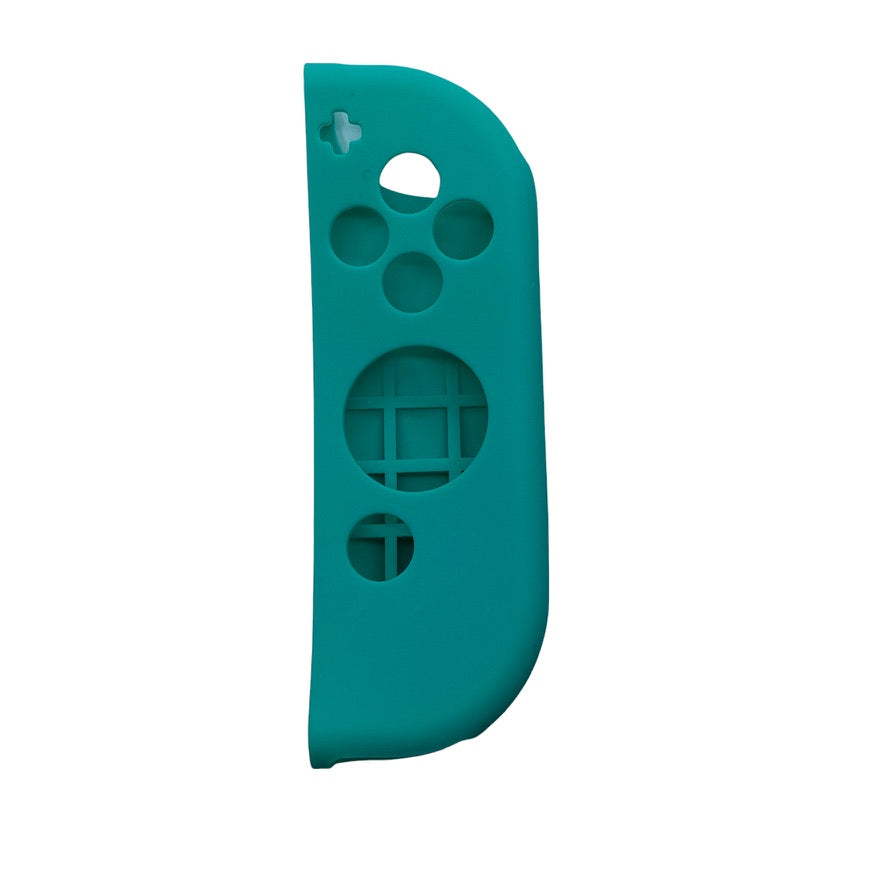 JenDore Teal & Fucshia Pink Silicone Nintendo Switch Joy-con Protective Shell Covers
