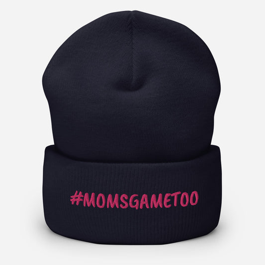 MOMS GAME TOO Cuffed Beanie