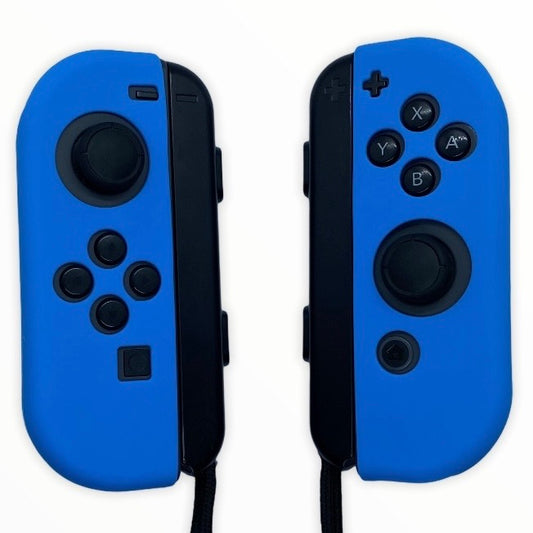 Jendore Coque de protection en silicone bleu pour Nintendo Switch Joy-con