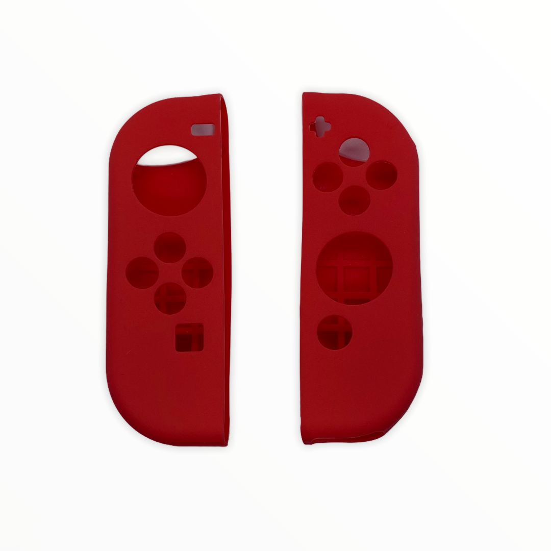 JenDore Red Silicone Nintendo Switch Joy-con Protective Shell Covers
