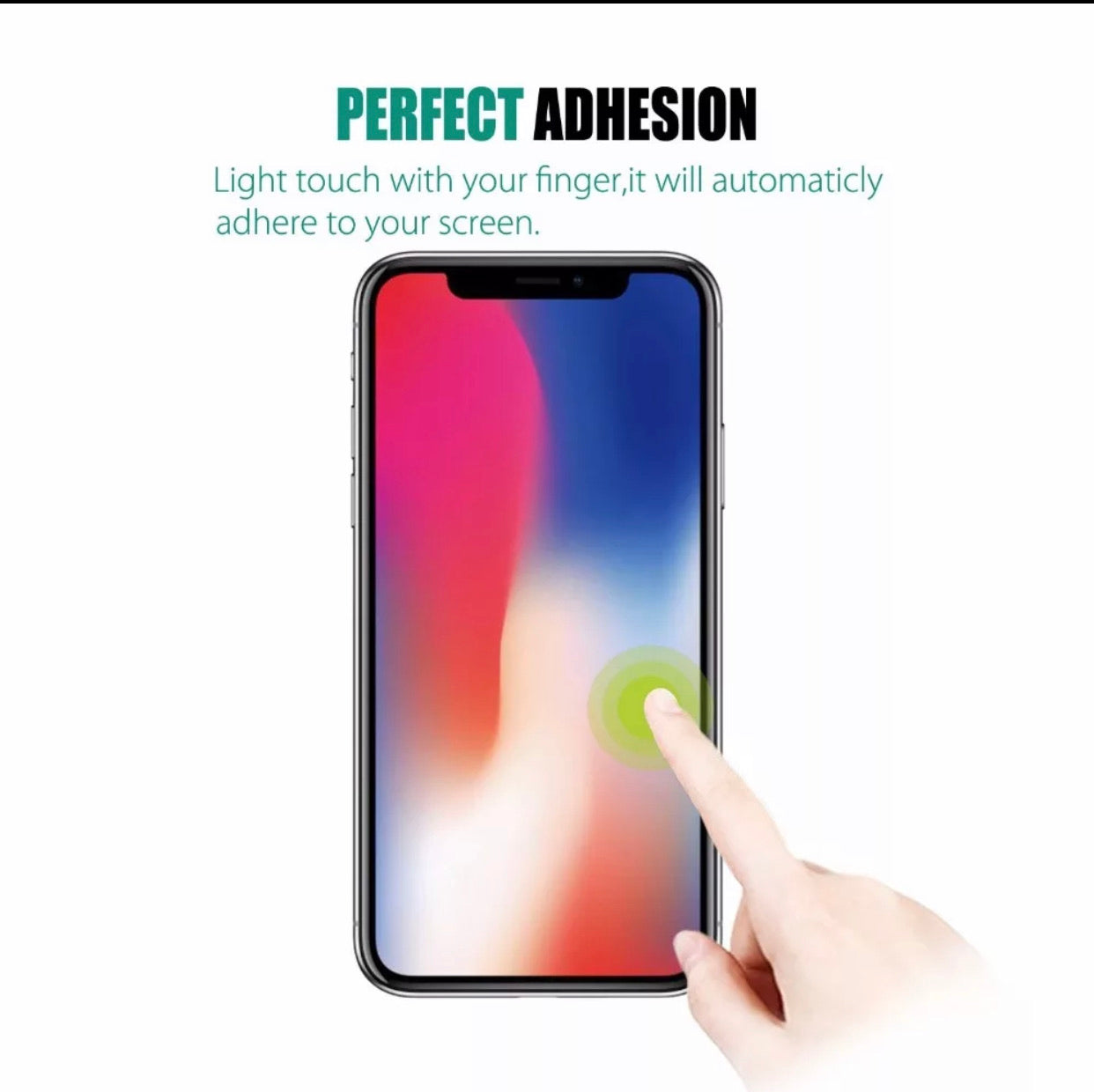 2 pk Unipha 9H Tempered Glass Screen Protector 2.5D for Iphone 11 Pro X / XS Max