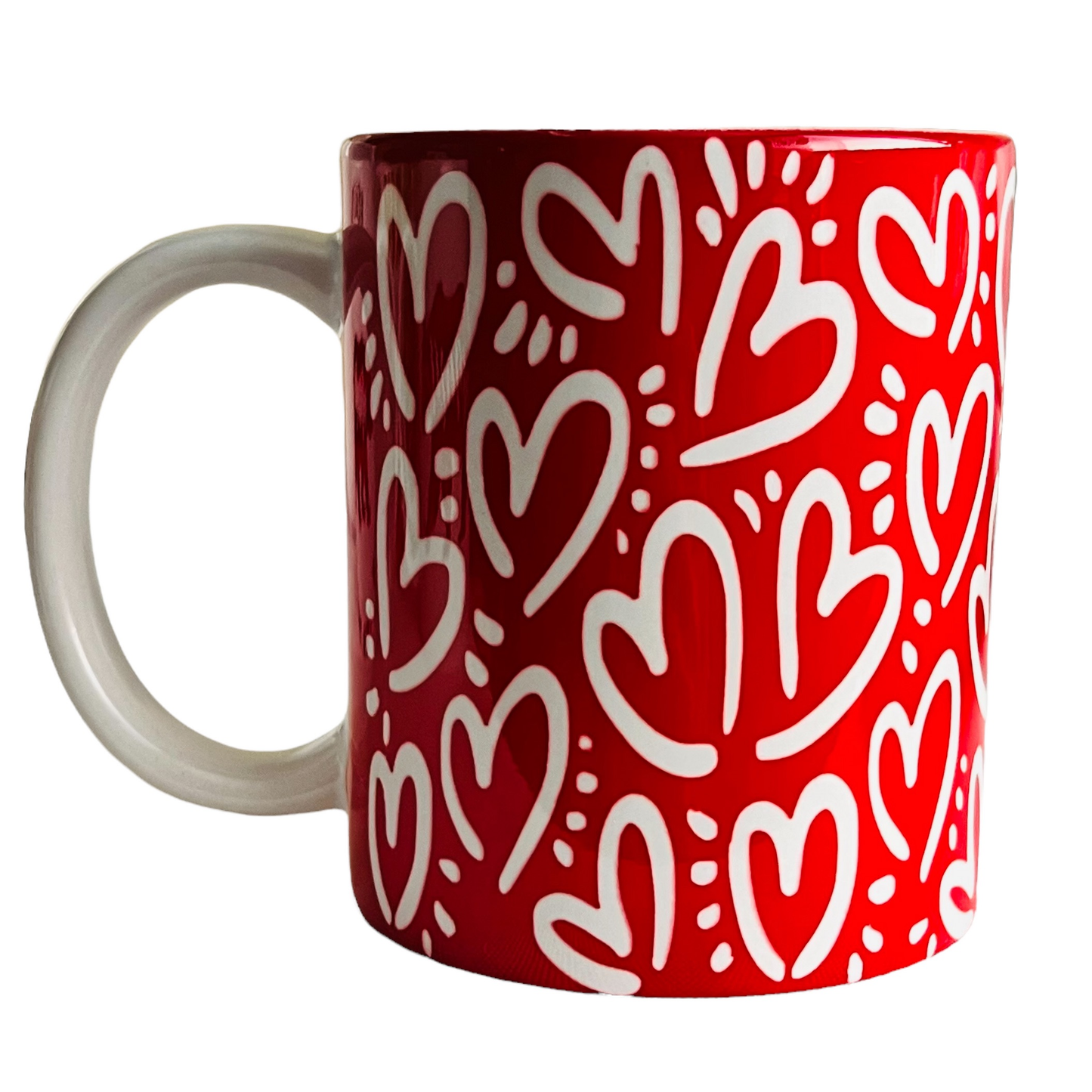 JenDore " Begin Each Day with a Grateful Heart " 12 oz. Coffee Tea Mug