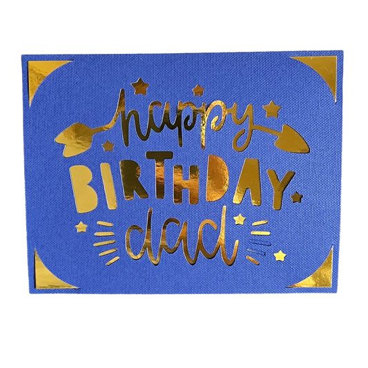 Happy Birthday Dad Greeting Card