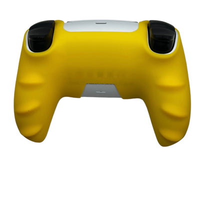 JenDore PS5 Controller Yellow Anti-slip Silicone Protective Skin Cover Shell