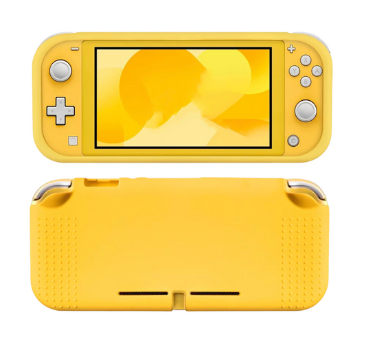 JenDore Funda protectora de silicona amarilla para Nintendo Switch Lite