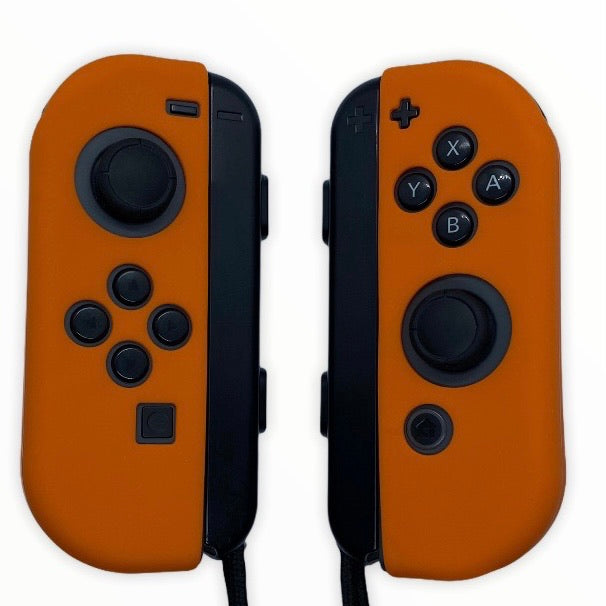 JenDore Orange Silicone Nintendo Switch Joy-con Protective Shell Covers