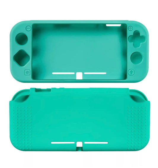 JenDore Nintendo Switch Lite Teal Full Silicone Shell Cover Case