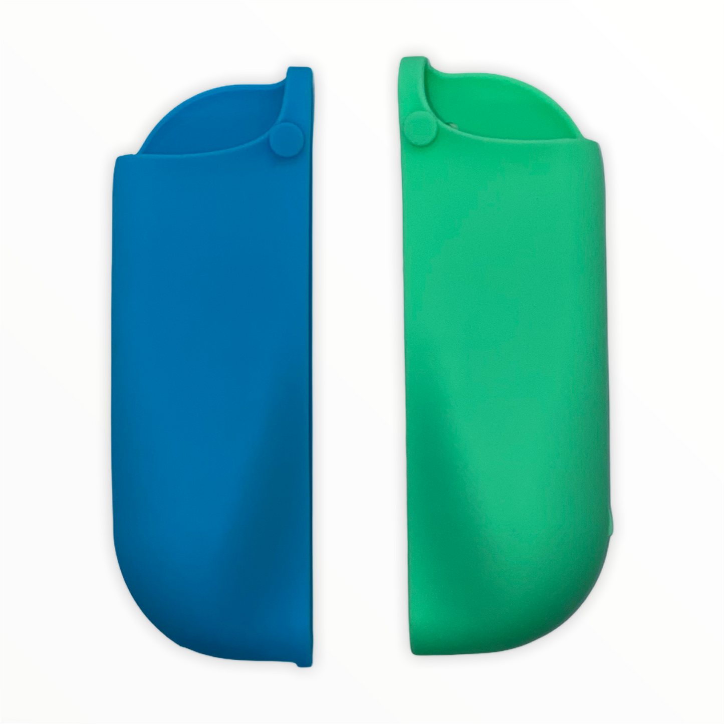 Jendore Coque de protection en silicone bleu et vert pour Nintendo Switch Joy-con
