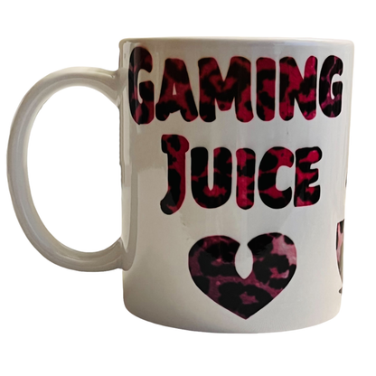JenDore 'Gaming Juice' 12 oz. Coffee Tea Mug - Perfect for Gamers & Coffee Lovers