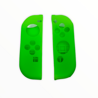 JenDore Lime Green Silicone Nintendo Switch Joy-con Protective Shell Covers