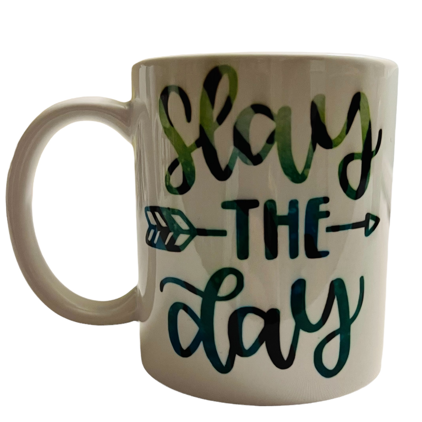 JenDore " Slay the Day / Perfectly Imperfect " Coffee Tea Mug