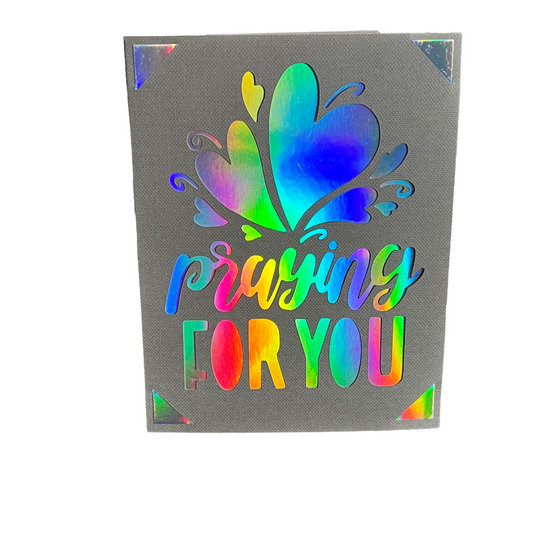 Praying for you Greeting Card