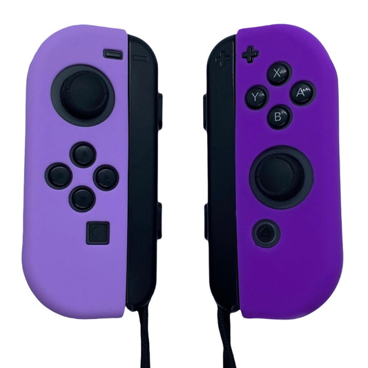 Jendore Violet et Lilas Silicone Nintendo Switch Joy-con Housses de Protection