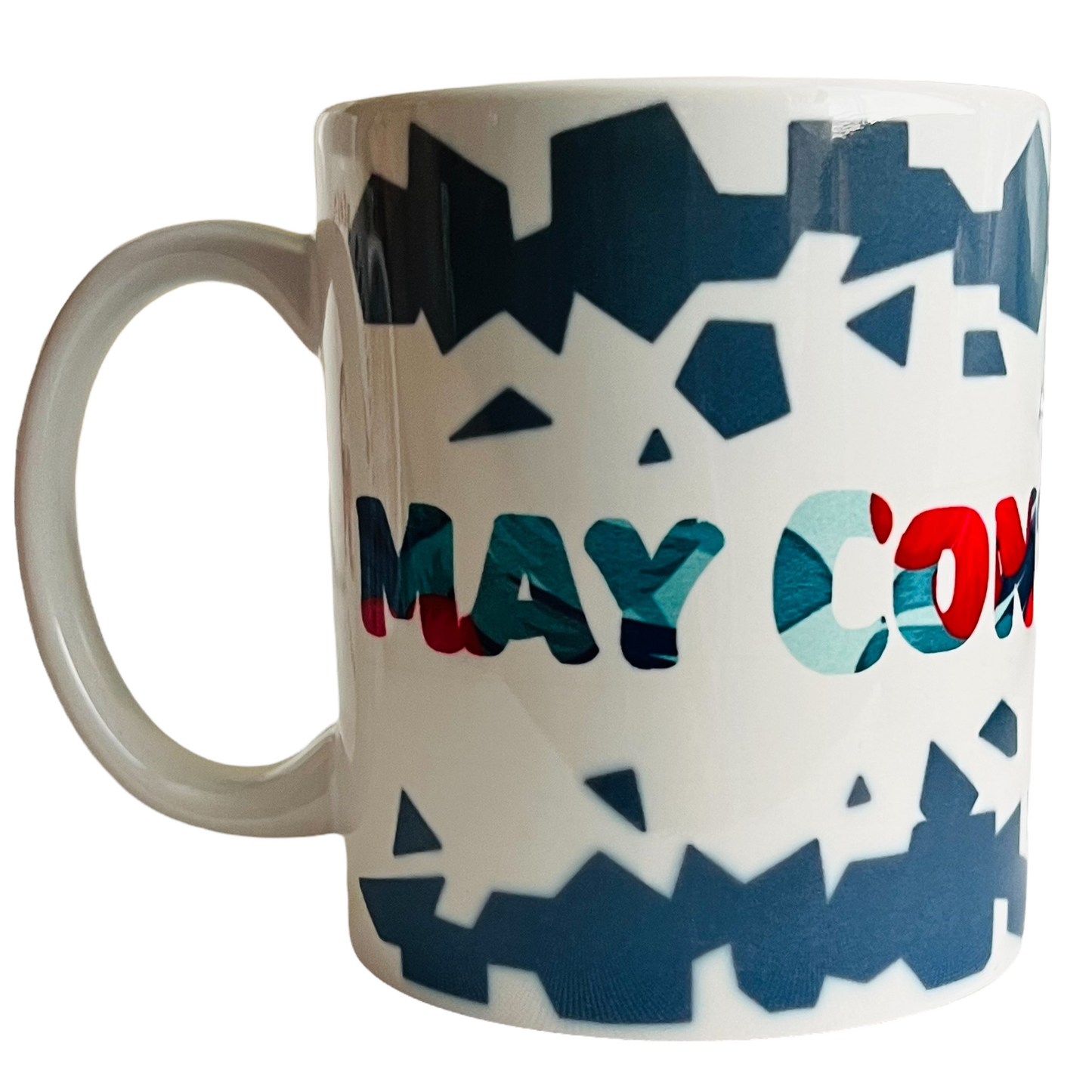JenDore "Esto puede contener vino" 12 oz. Taza de té y café