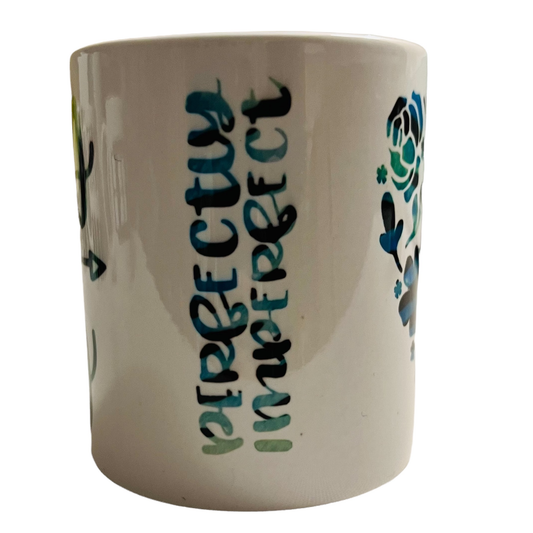 JenDore " Slay the Day / Parfaitement imparfait " Tasse à café et à thé