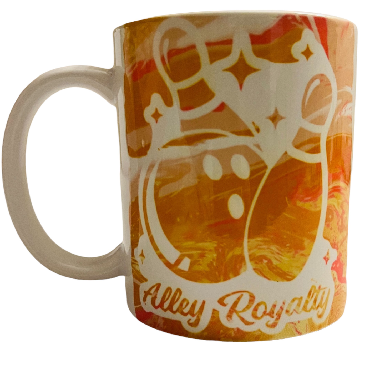 JenDore Bowling Royalty / Spare Me 12. oz. Coffee Tea Mug