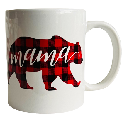 JenDore "No pruebes a mamá oso" 12 oz. Taza de té y café