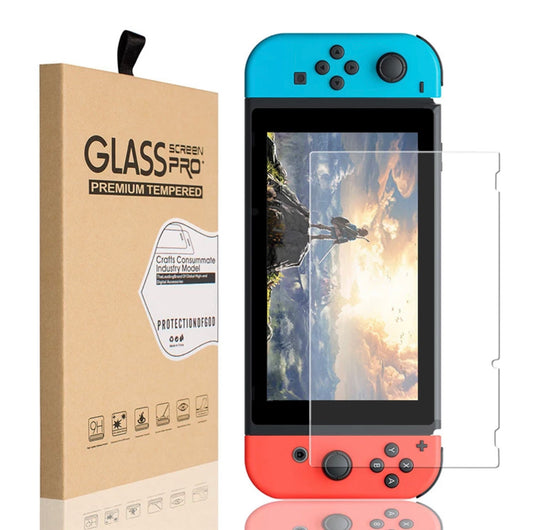 JENDORE 9H 2.5D 0.26MM Protector de pantalla de cristal templado transparente para Nintendo Switch