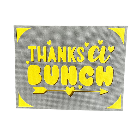 Thanks a Bunch Greeting Card