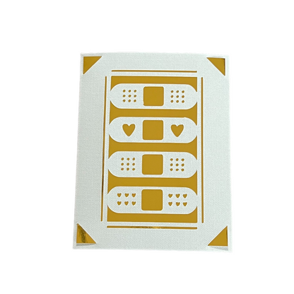 Bandages Get Well Greeting Card
