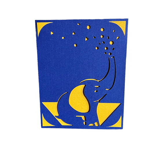 Éléphant Carte de vœux