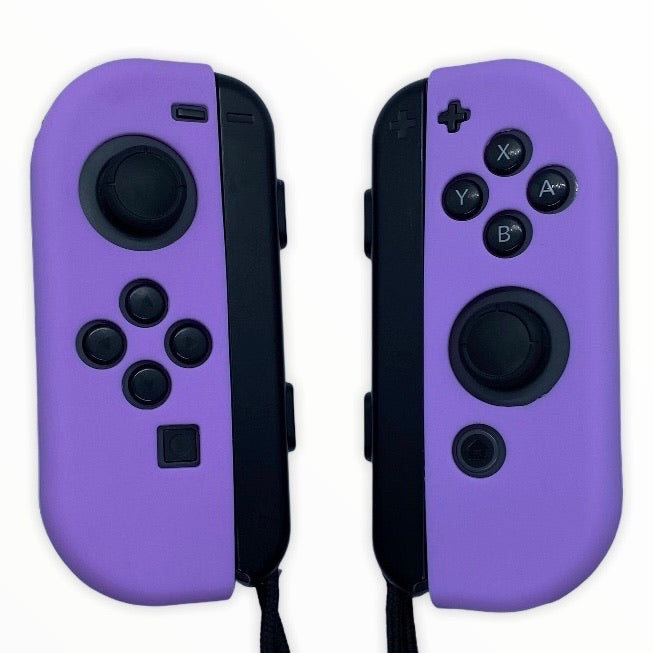 JenDore Lilac Purple Silicone Nintendo Switch Joy-con Protective Shell Covers