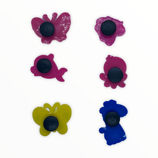 JENDORE BUTTERFLIES WHALE OCTOPUS GIRAFFE SHOE CHARMS FOR CLOGS OR BRACELET