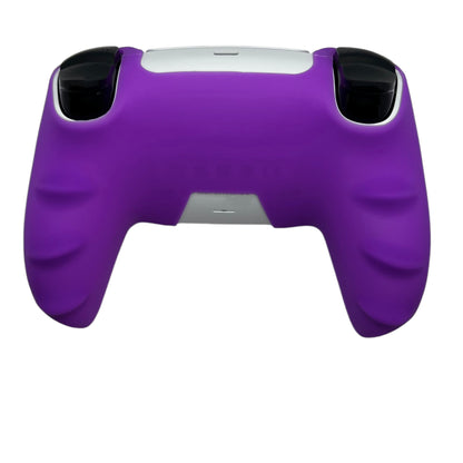 JenDore PS5 Controller Purple Anti-slip Silicone Protective Skin Cover Shell