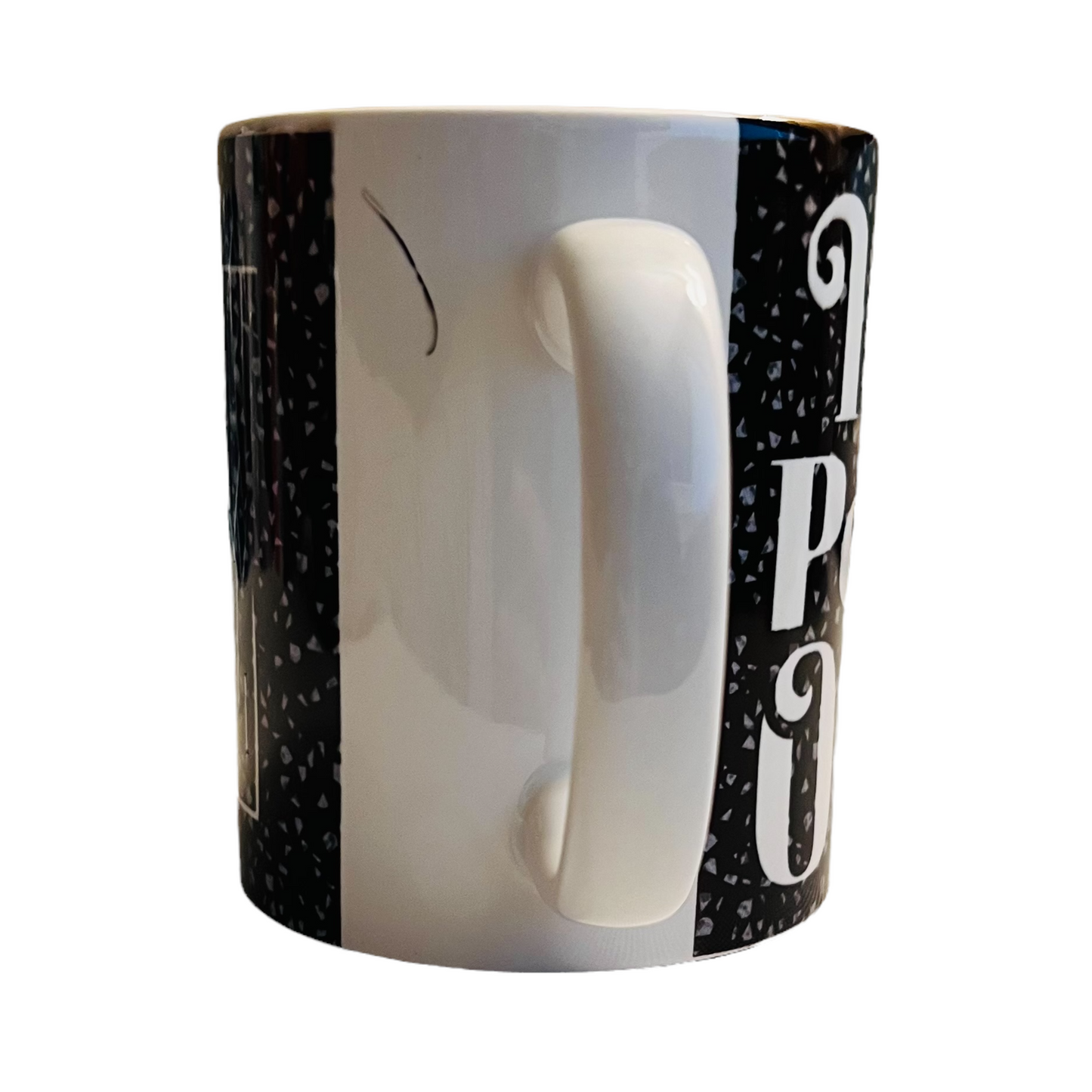 JenDore "Afuera hay demasiada gente" 12 oz. Taza de té y café