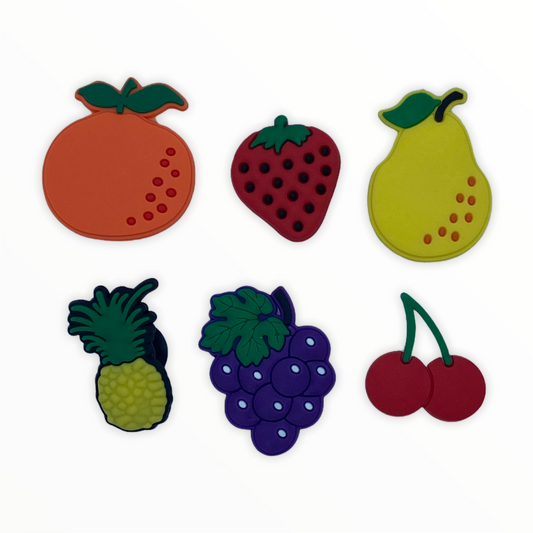 JENDORE SUMMER FRUIT SHOE CHARMS FOR CLOGS OR BRACELET