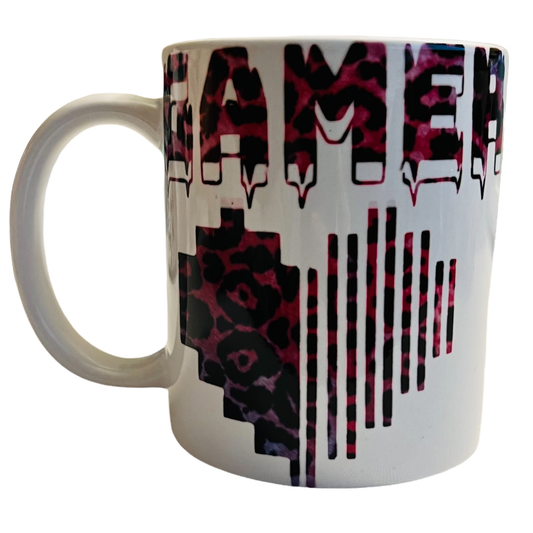 JenDore Gamer 12 onces. Tasse à café et à thé