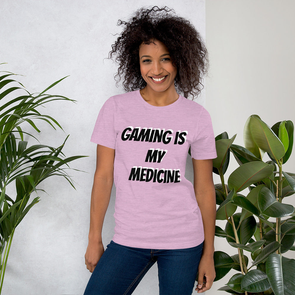 Gaming is my Medicine Short-Sleeve Unisex T-Shirt