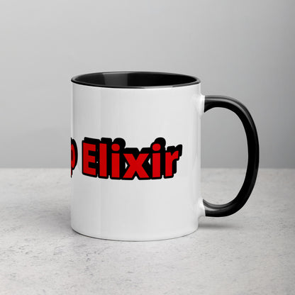 Tasse à café Elixir Level Up avec couleur à l'intérieur