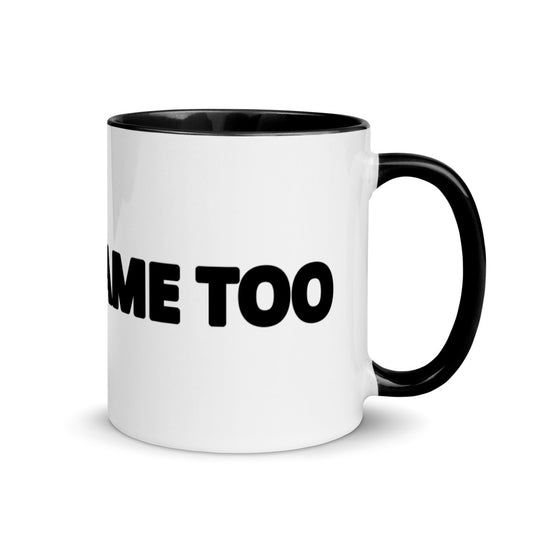 Moms Game Too Coffee Mug with Color Inside