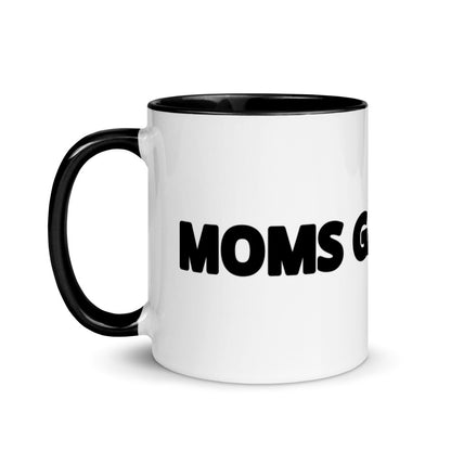 Moms Game Too Coffee Mug with Color Inside