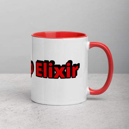 Tasse à café Elixir Level Up avec couleur à l'intérieur