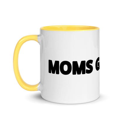 Moms Game Too Coffee Mug with Color Inside